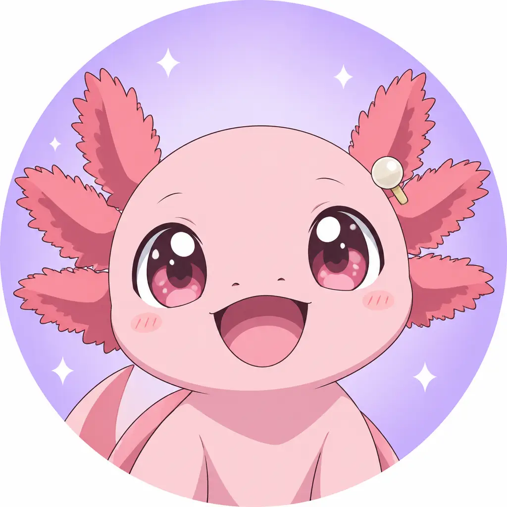 Axolotl à la perle